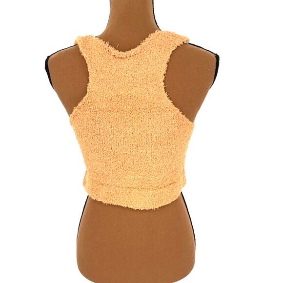 POL Brand New in Bag Teddy Bear Fuzzy Brown Tank Top – Size Medium - Picture 4 of 5